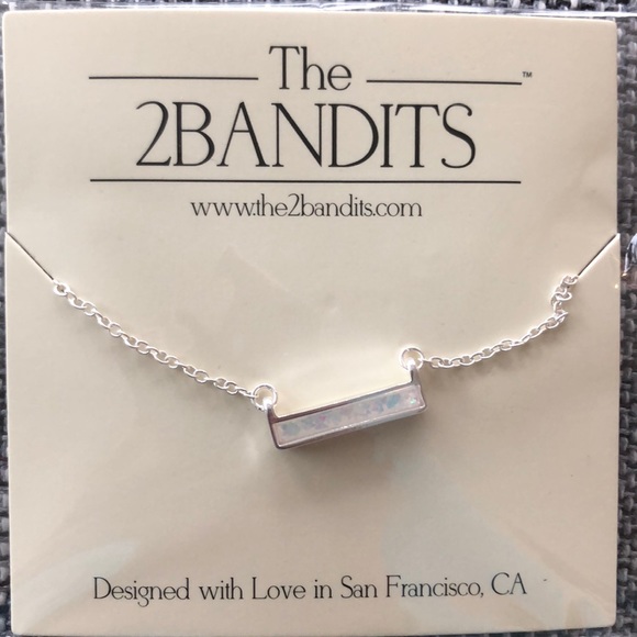The 2Bandits Athens Silver Necklace - Picture 2 of 2